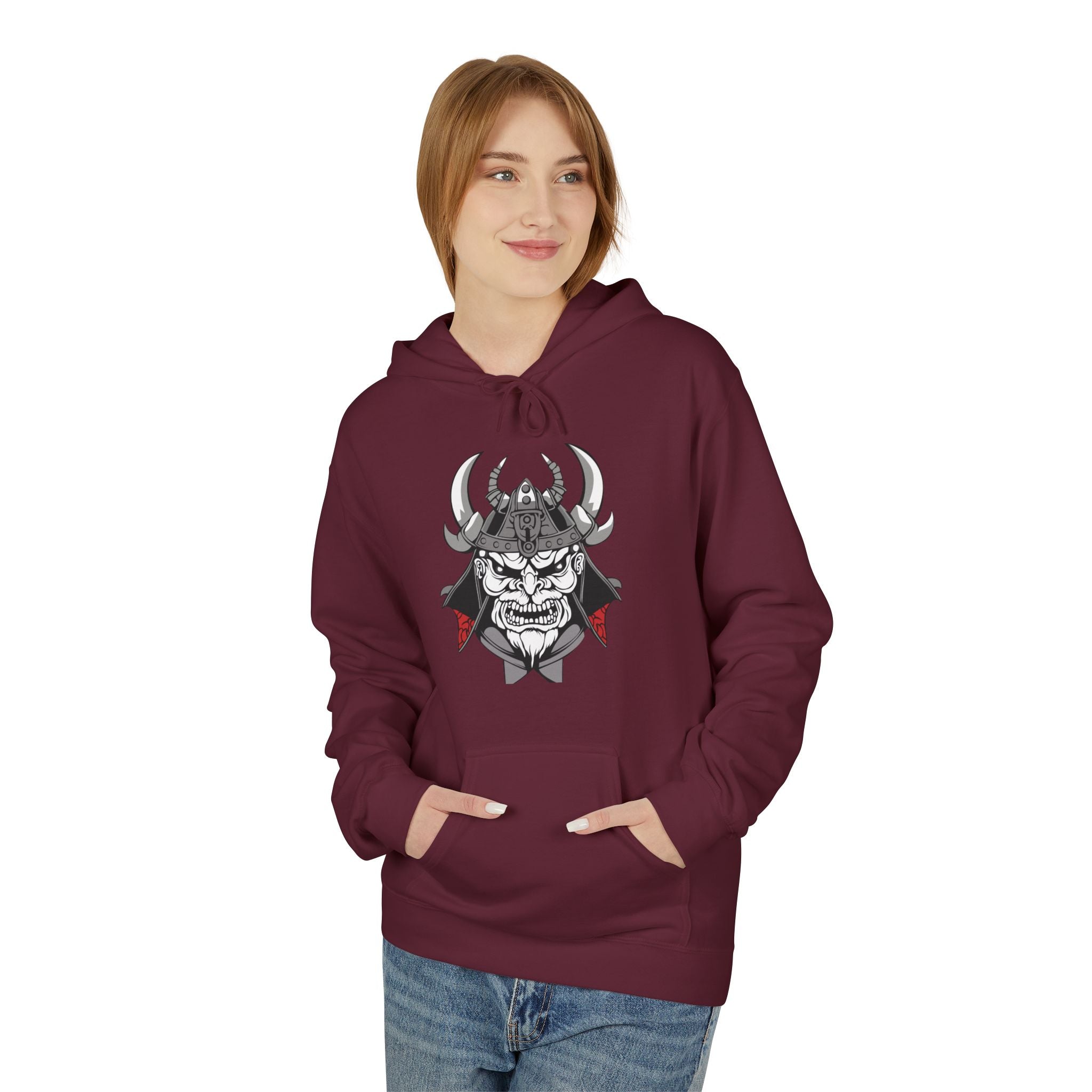 Buy Samurai Fleece Hoodie - Anime Inspired Streetwear for Fans Hoodie