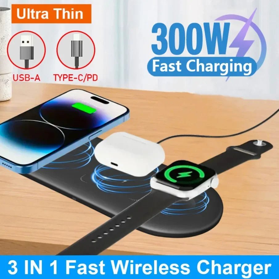 3 in 1 wireless charger