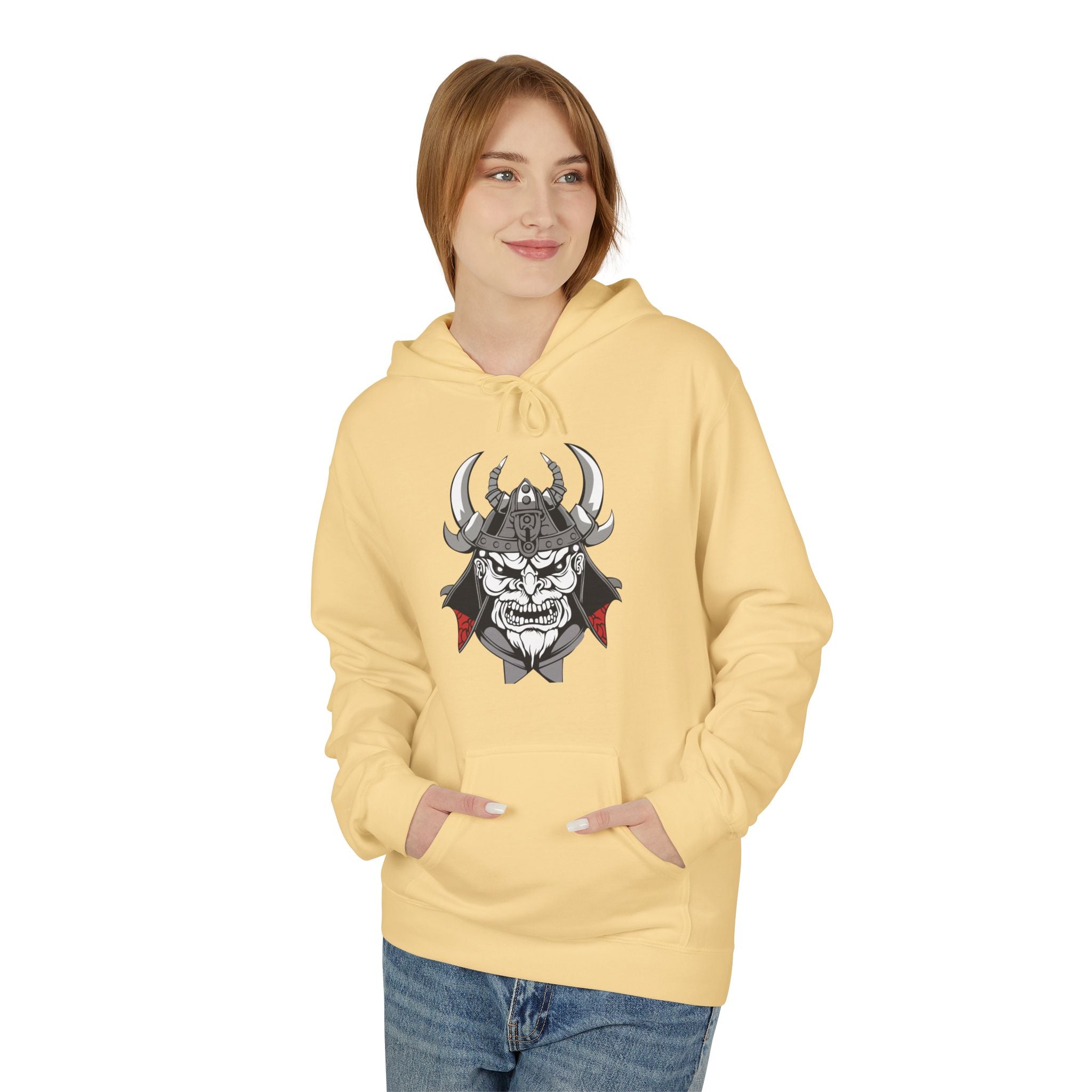 Buy Samurai Fleece Hoodie - Anime Inspired Streetwear for Fans Hoodie
