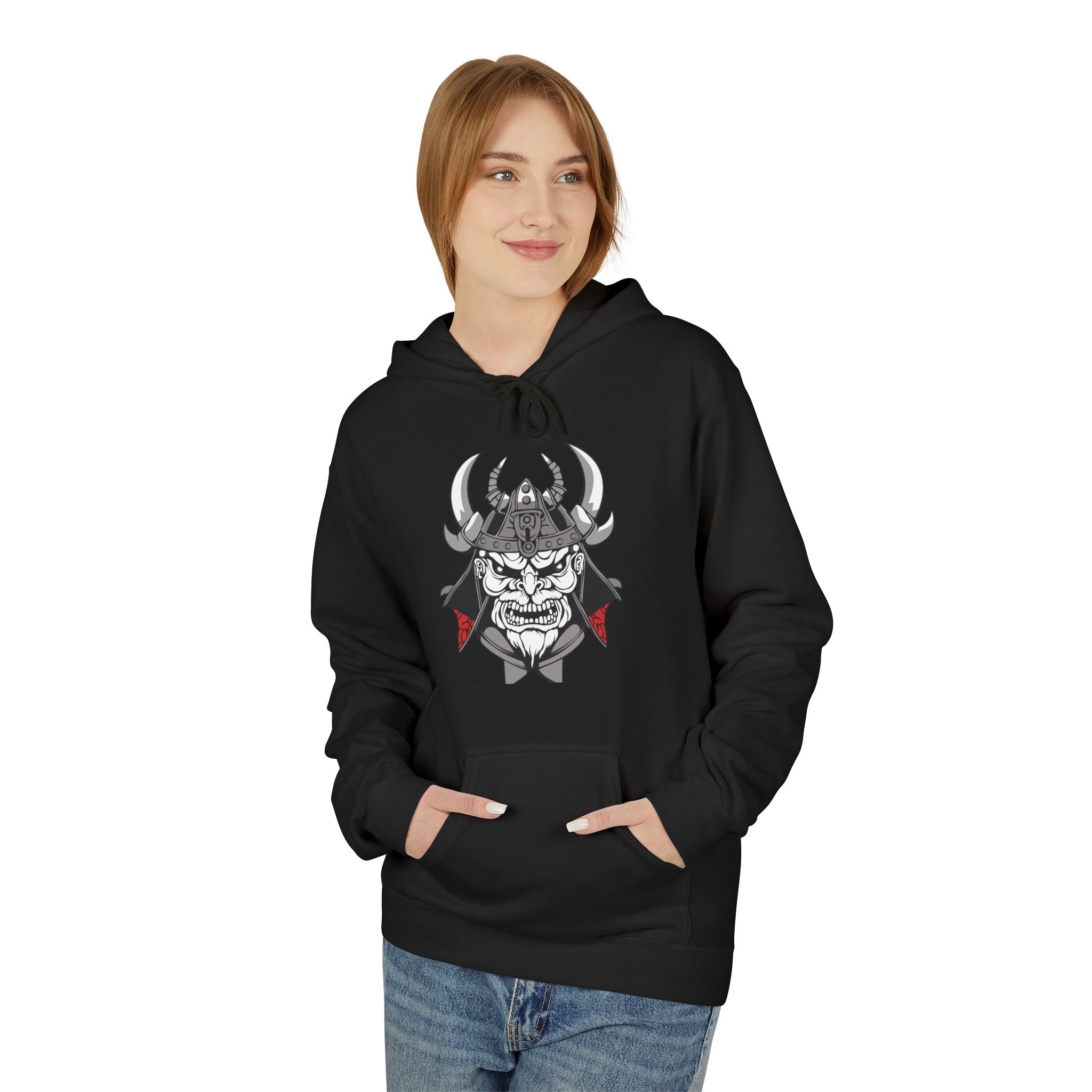 Buy Samurai Fleece Hoodie - Anime Inspired Streetwear for Fans Hoodie