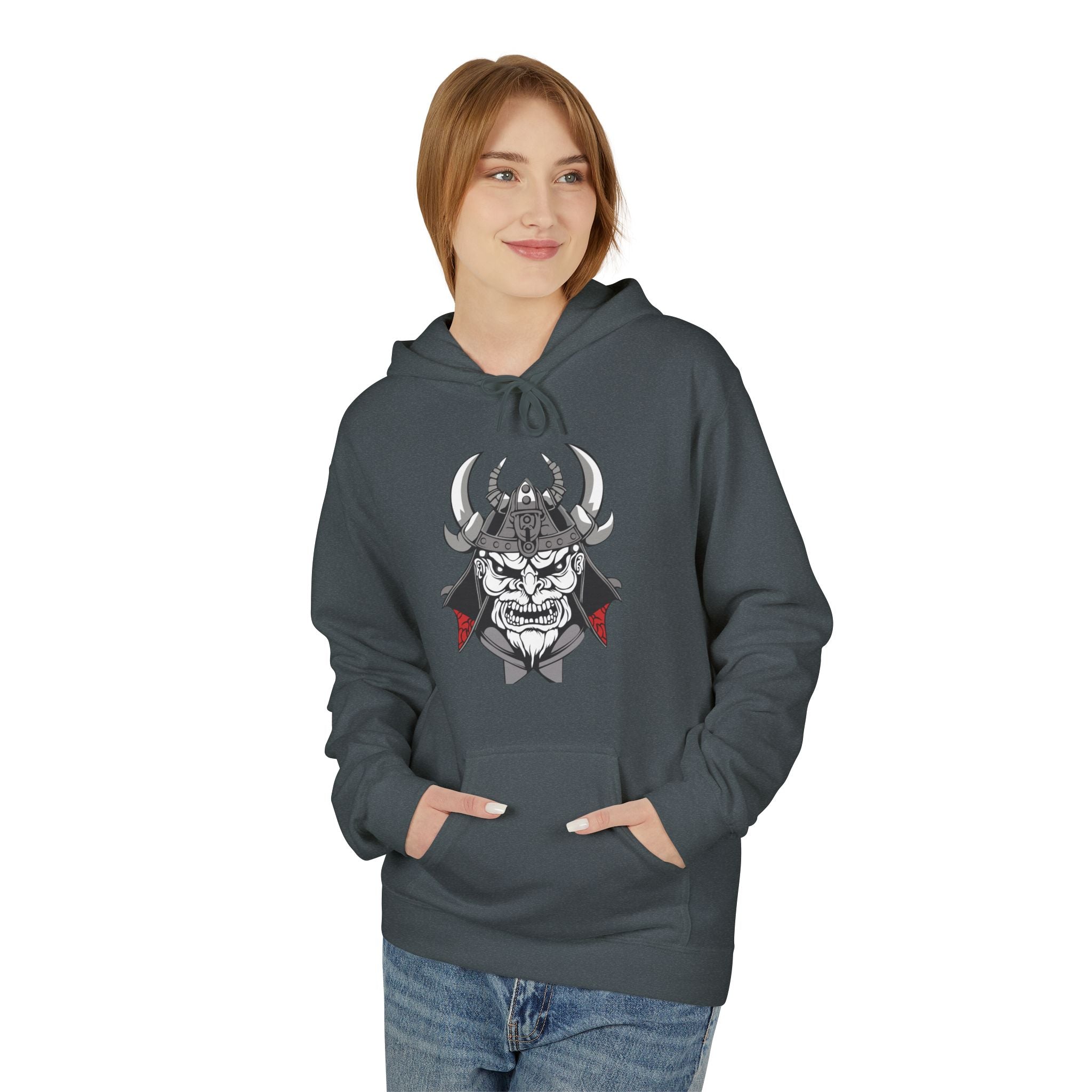 Buy Samurai Fleece Hoodie - Anime Inspired Streetwear for Fans Hoodie