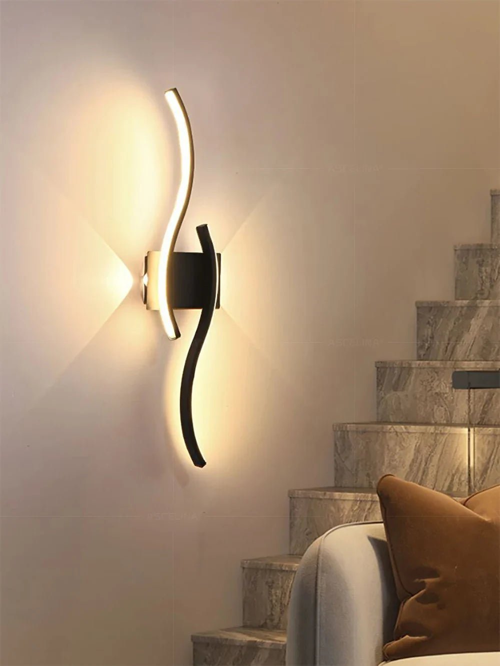 Buy LED Strip Wall Lamp Remote Control Light Wall Sconces Living Room home decor