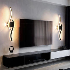 Buy LED Strip Wall Lamp Remote Control Light Wall Sconces Living Room home decor