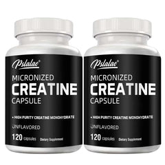 Buy Micronized Creatine - Enhance Muscle Endurance and Improve Athletic Performance - 120 Capsules