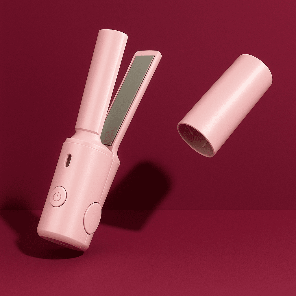 Portable hair straightener 