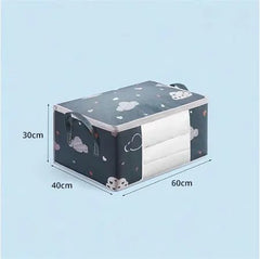 Buy Clothes Storage Bag Handle Suitable For Blankets Bedding Foldable With Sturdy Zipper storage bag