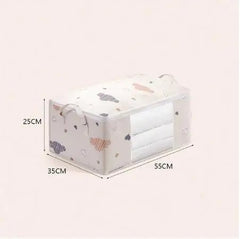 Buy Clothes Storage Bag Handle Suitable For Blankets Bedding Foldable With Sturdy Zipper storage bag