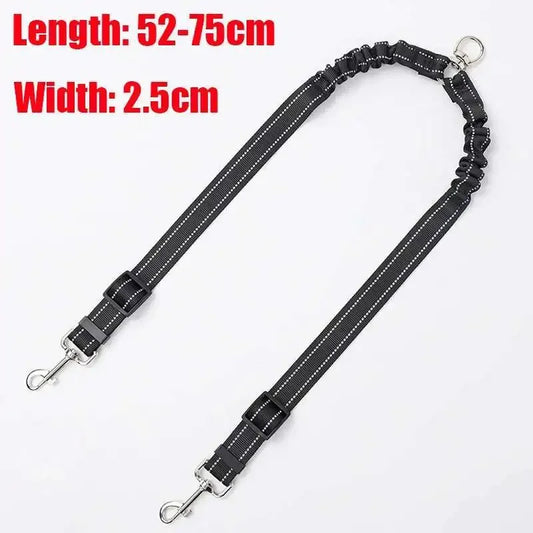 Double ended dog leash
