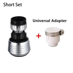 Buy 360° Rotating Faucet Aerator – Anti - Splash Water - Saving Nozzle for Kitchen & Bathroom faucet