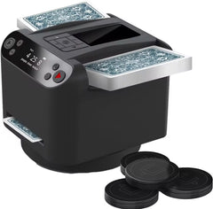 Buy New Version 6 Card Shuffler Poker Playing Cards Electric Automatic Shuffling Machine Card Dealer Machine Toys and games