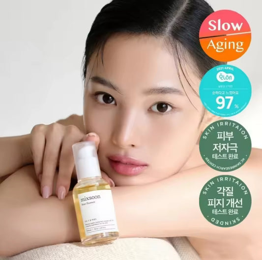 Mixsoon Bean Essence Vegansnail Exfoliating Facial Serum Hydrating Korean Skin Care