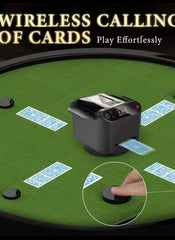Buy New Version 6 Card Shuffler Poker Playing Cards Electric Automatic Shuffling Machine Card Dealer Machine Toys and games