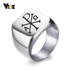 Buy Vnox Free Personalized Stamp Ring For Men Ring