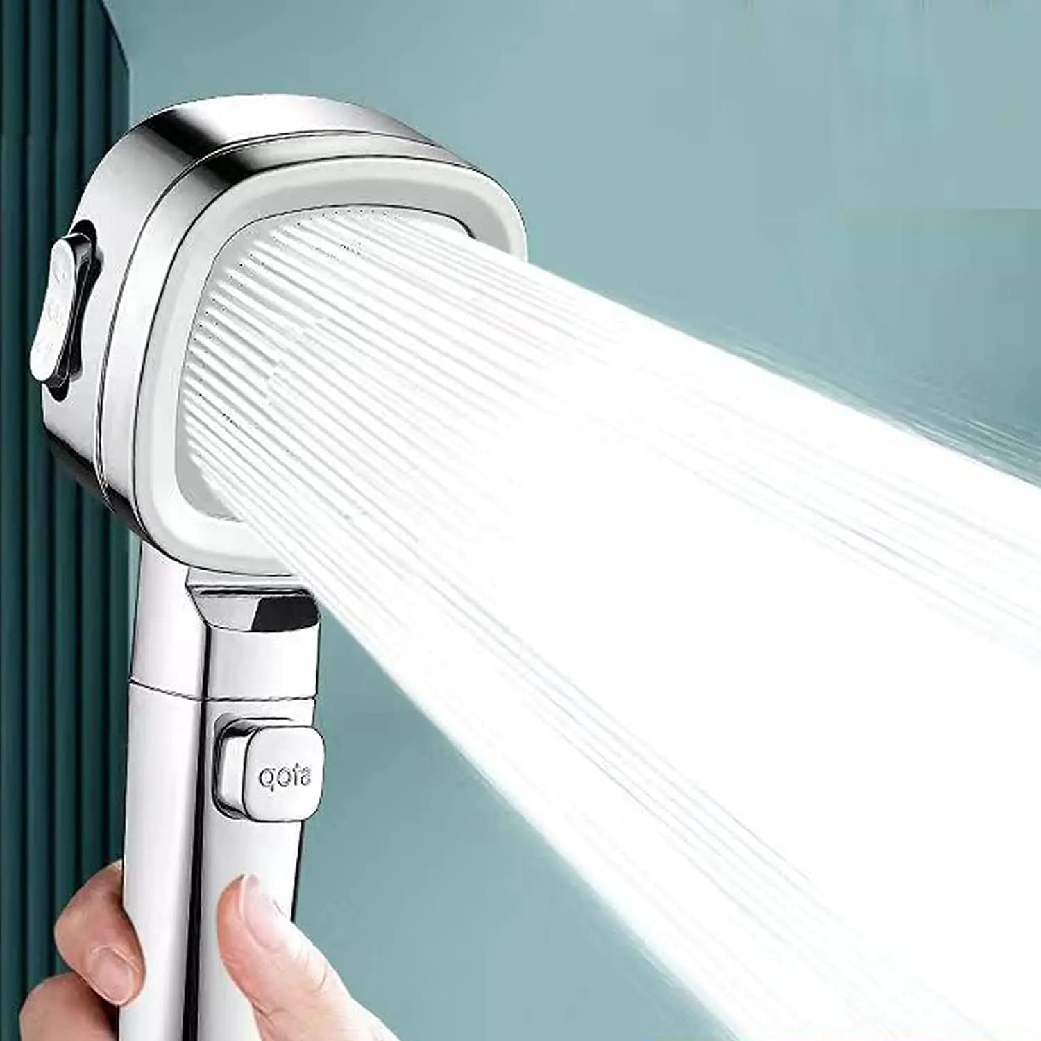 Buy High Pressure Shower Head Adjustable Water Saving Nozzle bathroom shower