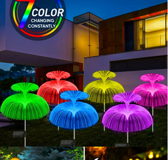 Solar Pathway Lights Outdoor Garden Jellyfish style