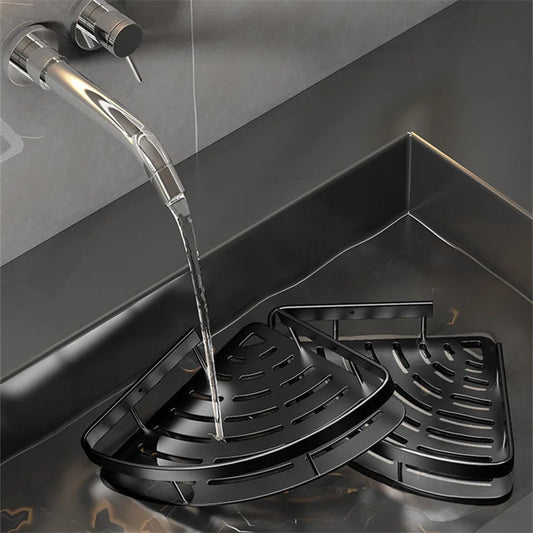 bathroom corner rack