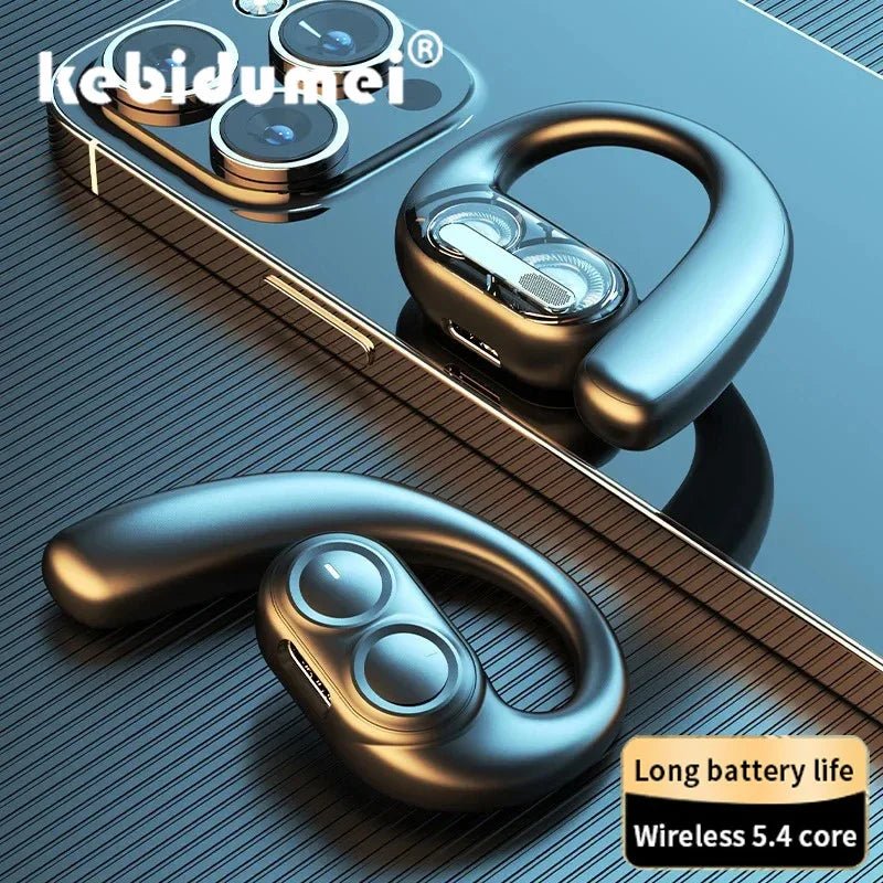 Buy Bluetooth 5.4 Wireless Headphones HiFi Stereo Noise Reduction Headset Low Latency Waterproof Earbuds open type Sports Earbuds Headphone