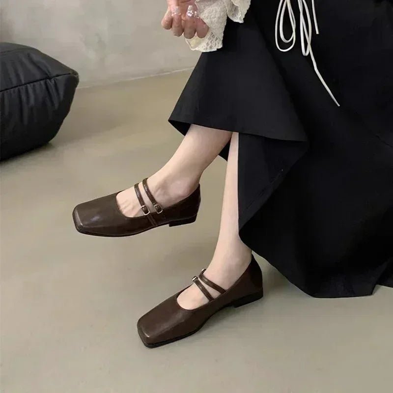 Buy New Square Toe Comfortable Casual Women's Shoes shoes