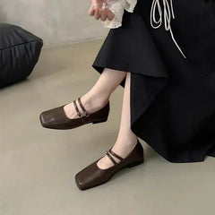 Buy New Square Toe Comfortable Casual Women's Shoes shoes