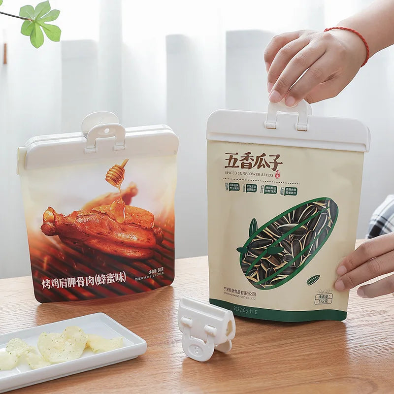 2pcs Sealing Bags Clip  for Household Use Kitchen Accessory Items