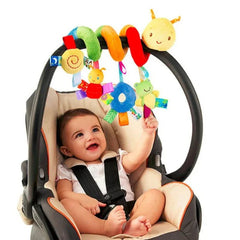Buy Baby Crib Hanging Rattles Toys Car Seat Toy Soft Mobiles Stroller Crib Spiral Toy Pram Hanging Dolls for Babies Newborn Gifts baby toys