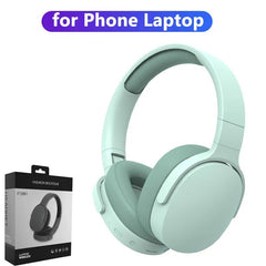 Buy Headphone Bluetooth Over Ear Stereo HIFI Headset Wireless Heavy Bass Game Earphone TF/AUX Music Player with MIC/Radio for Gifts Audio items