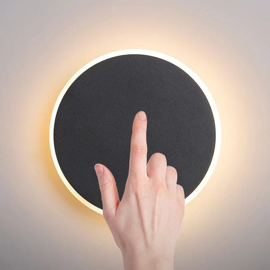 Led Round Wall Lights for Hallway Living Room Bedroom