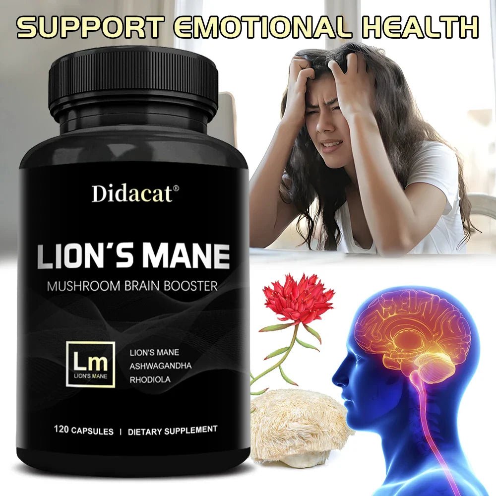Buy Lion's Mane Supplement Vitamins