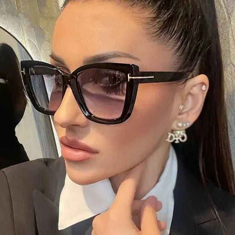 Buy Luxury Cat Eye Square Small Frame Sunglasses sunglass