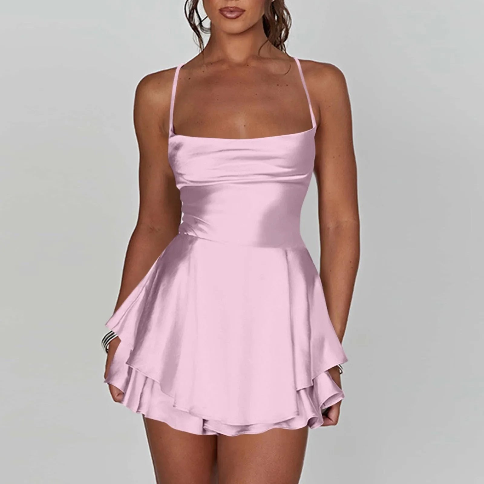 Buy Elegant Sexy Slim Beautiful Backless Short Dress Ladies Short Dress