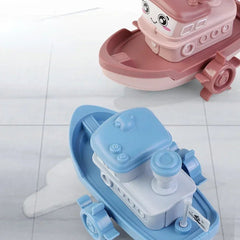 Buy Baby Bath Toys Cute Cartoon Ship Boat Clockwork Toy Wind Up Toy Kids Water Swimming Beach Game for Children Gifts Boys Toys baby toys