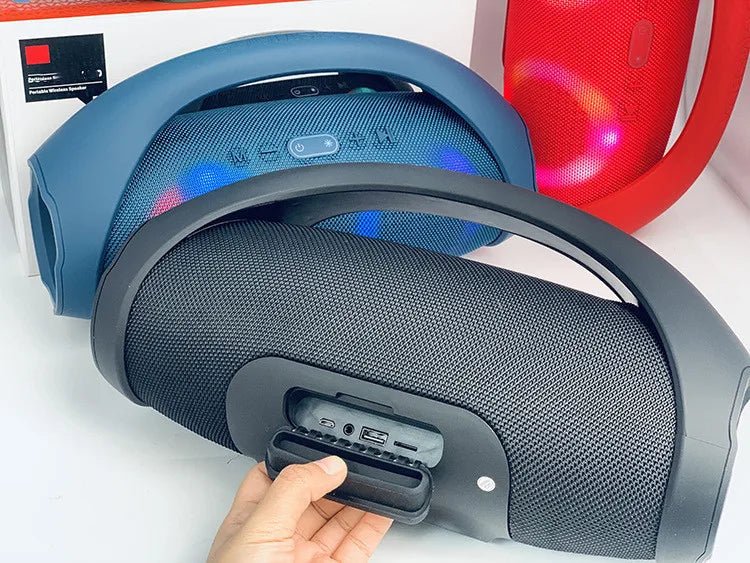 Buy portable High power Bluetooth speaker RGB colorful light wireless portable speaker