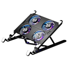 Buy Laptop Cooling Pad with 2/4 Fans Foldable Laptop Cooling Fan laptop stand