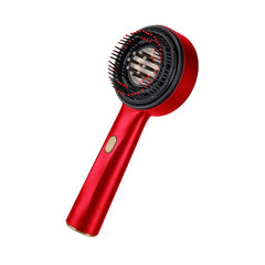 Buy Electric Vibration Massage Comb Red Light Therapy Hair Growth Massage Scalp Brush Anti Hair Loss Liquid Oil Applicator Hair Care Hair care brush
