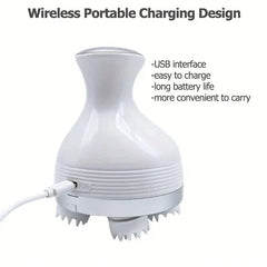 Electric Head Massager & Pet Massager, High Frequency Rechargeable