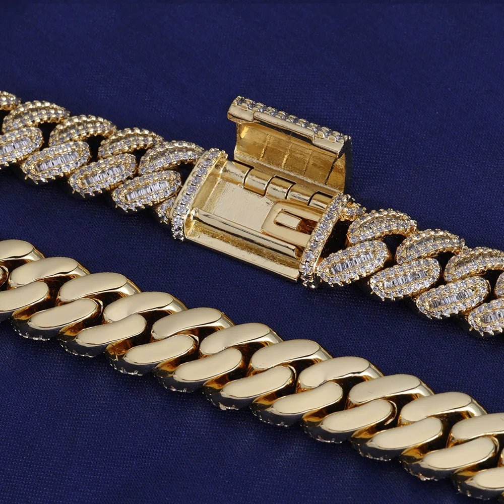 Buy 12MM Cuban Link Chain Bracelet for Men Women Braclet