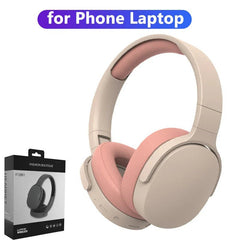 Buy Headphone Bluetooth Over Ear Stereo HIFI Headset Wireless Heavy Bass Game Earphone TF/AUX Music Player with MIC/Radio for Gifts Audio items