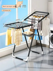 Buy Drying Rack, Floor Folding, Household Clothes Drying Pole. Clothes drying rack
