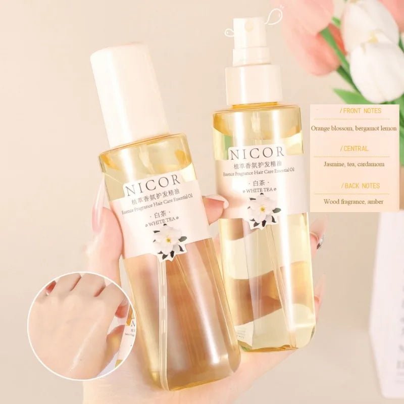 Buy Plant Extract Fragrance Oil Spray for Hair Care Reduce Hair Branching Dryness and Frizz Conditioners No - wash Smooth Silky Hair Hair care