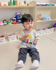 Buy New Spring Sumemer Korean Baby Boys Girls Cotton Cartoon Short Sleeve T Shirts Baby apparel