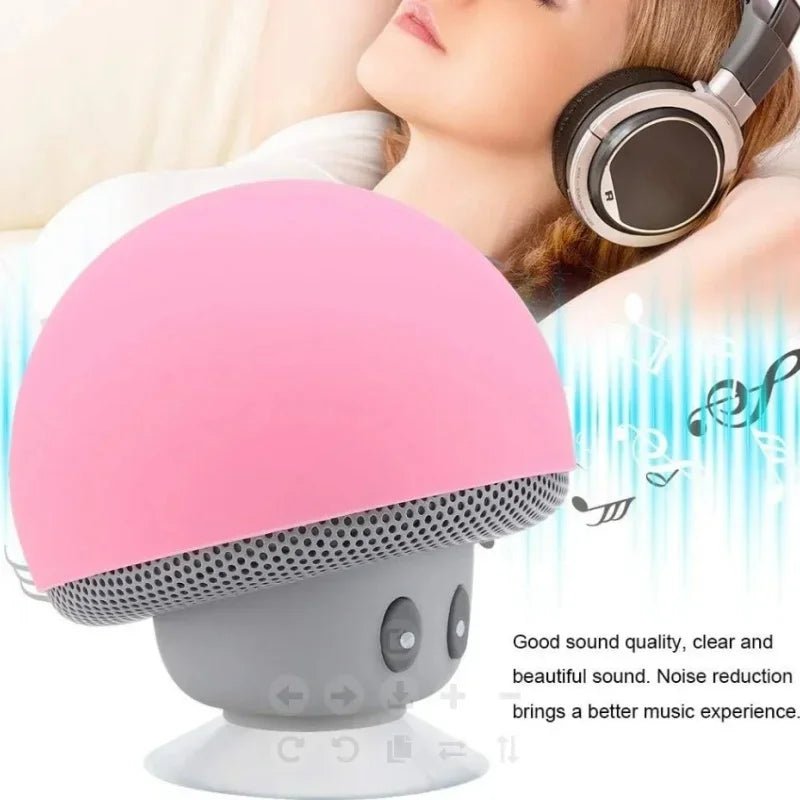 Buy Mushroom Cute Style Mini Wireless Bluetooth - compatible Speaker wireless speaker