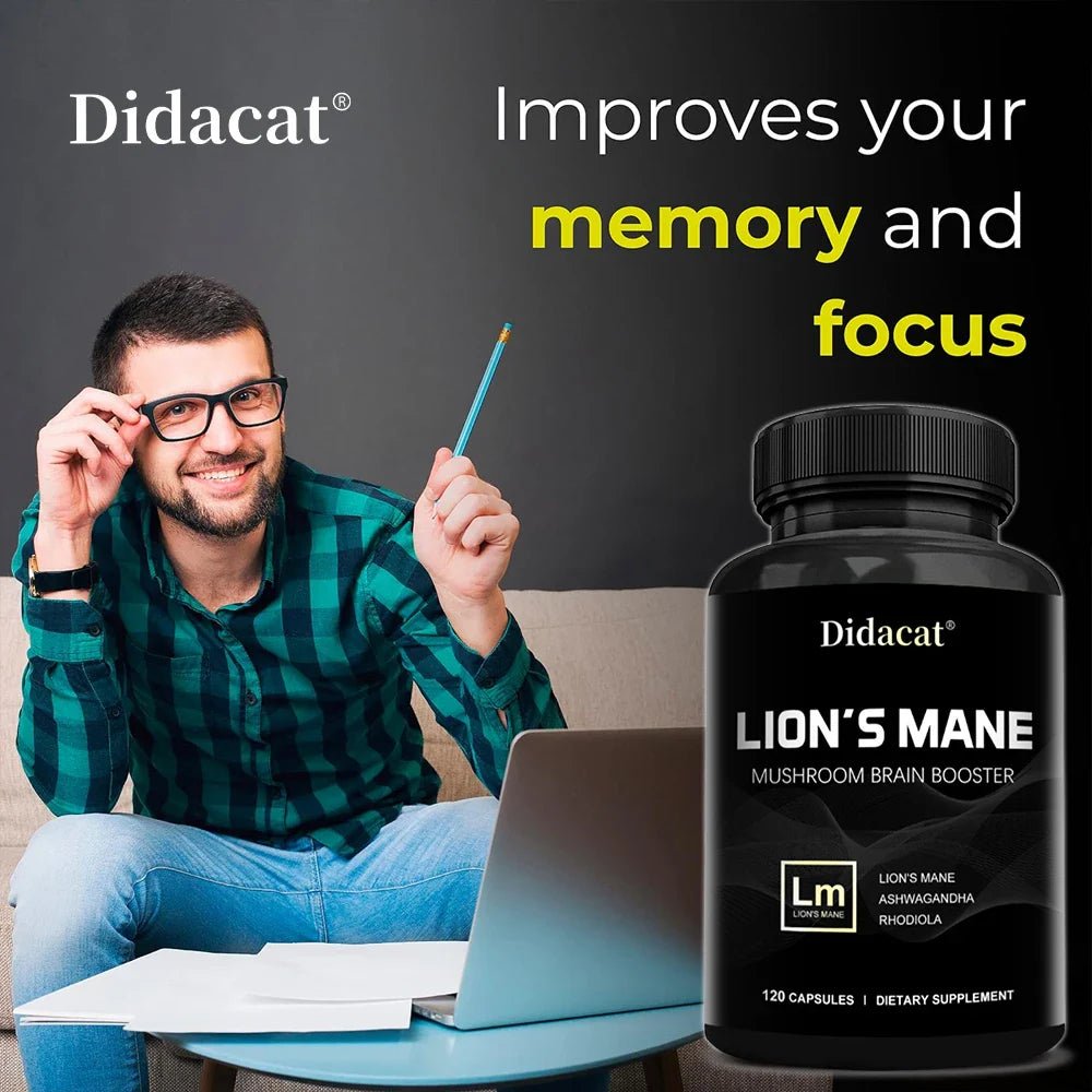 Buy Lion's Mane Supplement Vitamins