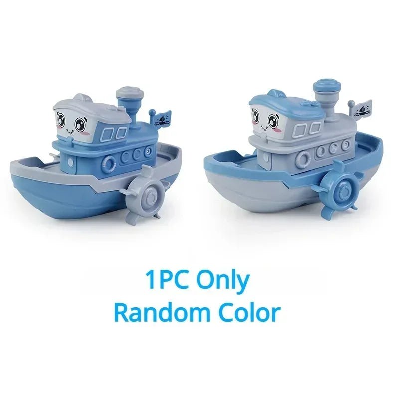 Buy Baby Bath Toys Cute Cartoon Ship Boat Clockwork Toy Wind Up Toy Kids Water Swimming Beach Game for Children Gifts Boys Toys baby toys