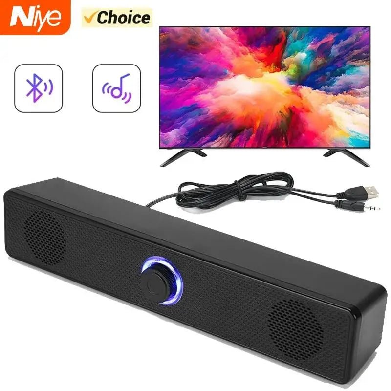Buy Wired and Wireless Bluetooth Speaker USB Powered Sound bar speaker