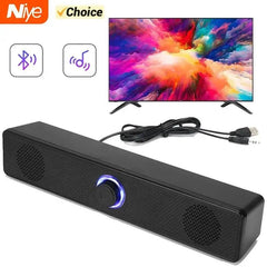 Buy Wired and Wireless Bluetooth Speaker USB Powered Sound bar speaker
