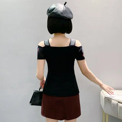 Buy Classic Summer T-Shirt Chic New Fashion Women's Sexy blouse Tops