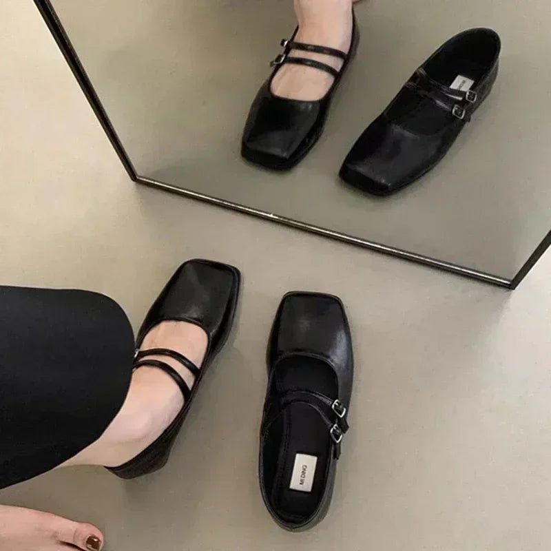 Buy New Square Toe Comfortable Casual Women's Shoes shoes