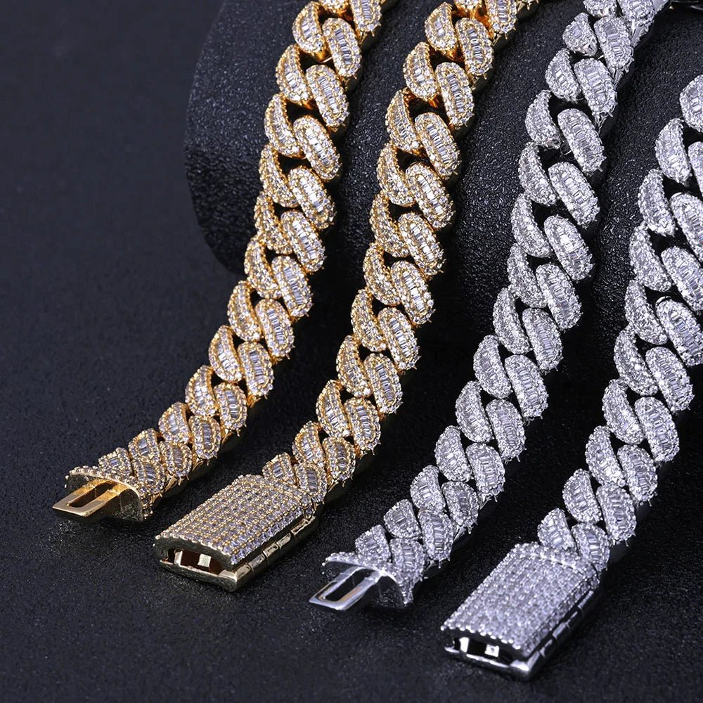 Buy 12MM Cuban Link Chain Bracelet for Men Women Braclet