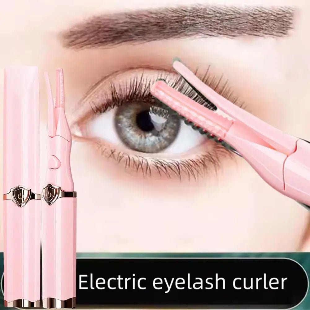 Buy Electric Heated Eyelash Curler Natural Lasting Quick Heating Eyelash