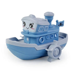 Buy Baby Bath Toys Cute Cartoon Ship Boat Clockwork Toy Wind Up Toy Kids Water Swimming Beach Game for Children Gifts Boys Toys baby toys